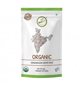 Orgabite Organic Sonamasuri White Rice   Pack  1 kilogram